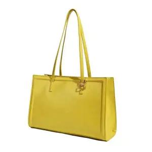 여성 빅 숄더백 핸드백 정장 사각 스퀘어 옐로우
