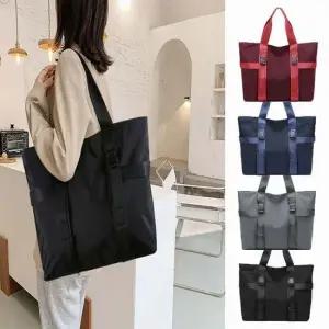 나일론 빅 쇼퍼백 수납력 좋은 숄더백 여자 대용량
