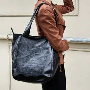 캐주얼 빅사이즈숄더백 잔주름 쇼퍼백 대용량 숄더백