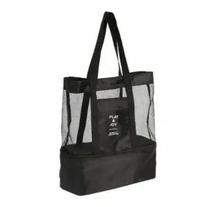 메쉬백(블랙) 방수수영가방 방수비치백