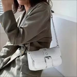 벨트백 숄더백 스트랩 체인 Y2K 미니 트렌디 여성