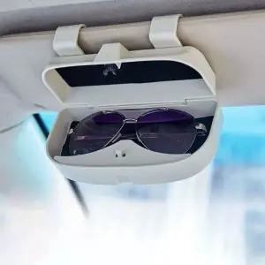 [하프클럽/]케이스 선글라스 홀더 선바이저 수납함