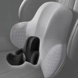 [하프클럽/]쿠션 세트 운전용 자동차목베개 목 허리 받침대