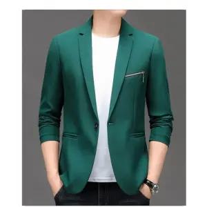 하프 미니 캐주얼 남성코트 트렌디 아이템 재킷 봄가을 슬림 작은 단색정장 한 솔리드 정장 상의 HT3
