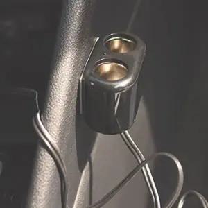 [하프클럽/]멀티 소켓 자동차 시가잭 충전기 확장 2구