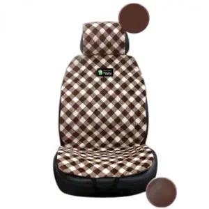 [하프클럽/]자동차 시트커버 극세사 겨울 차량용 쿠션