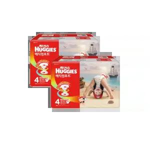 하기스 2026 매직컴포트 밴드형 공용 4단계 58매X2팩