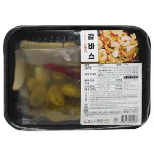 지구마을 마늘듬뿍 감바스 알 아히요 370g 새우+감자+오일 풀구성 3팩