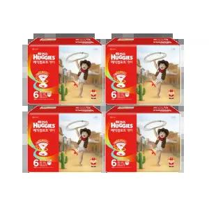 하기스 2026 매직컴포트 팬티형 공용 6단계 32매X4팩