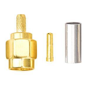 SMA 남성 여성 플러그 RF 직선 커넥터 RG174 RG316 LMR100 동축 압착 케이블