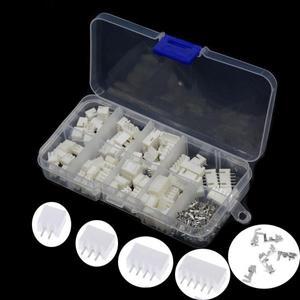 230개/상자 XH254 커넥터 키트 2.54mm 피치 전자 DIY 프로젝트 용 호환 다양한  수량 AWG28-22