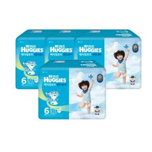 하기스 2026 매직컴포트 썸머 팬티형 공용 6단계 37매x4팩