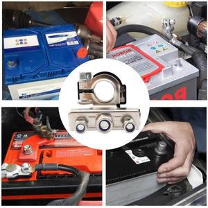 배터리 터미널 커넥터 양극 음극 자동차 차량용 호환 클램프 퀵 릴리즈 디스커넥트 12V/24V 호환 액세서리