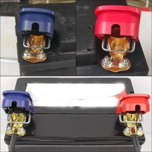 자동차 차량용 호환 배터리 단자 커넥터 키트 -  탈착 리프트 오프 클램프 양극 음극 전극 쌍