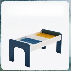 블럭방 테이블레고 놀이 원목 테이블 레고책상 블록 놀이판