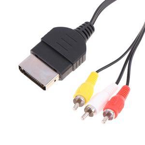 SEGA 드림캐스트 RCA 코드용 호환 복합 AV 오디오 비디오 TV 어댑터 케이블 DC용 1.8M