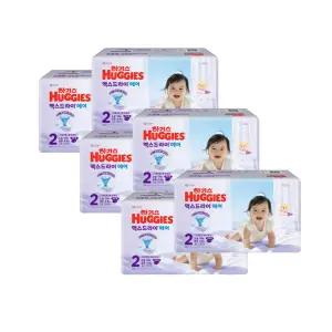 하기스 2026 맥스드라이 에어 밴드형 공용 2단계 50매x6팩