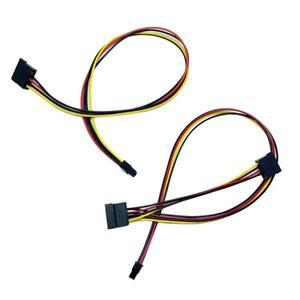 DELL 호환 R720 서버 케이블 교체용 호환 미니 4핀-1포트  2포트  어댑터 하드 드라이브 전원 코드