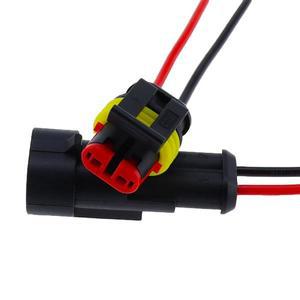 2핀 방식 밀봉 방수 전선 커넥터 플러그 세트 케이블이  자동