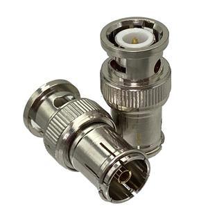 IEC PAL DVB-T TV 암 잭 RF 동축 어댑터 커넥터 와이어 터미널에 1pcs BNC 수 플러그