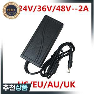 1pcs AC 100-240V-DC 24V 36V 48V 2A 2000MA 전원 어댑터 공급 충전기 변환기 LED 스트립 POE CCTV 카메라