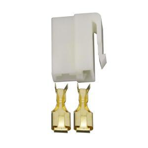 10 세트 6.3mm 2Pin DJ7021-6.3-11/12 자동차 차량용 호환 전기 커넥터 케이블 터미널 플러그 키트  용 호