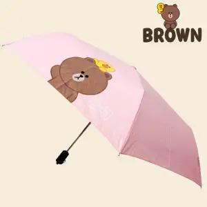 [오키즈]브라운앤프렌즈 3단 자동우산-체크-70010 (S0447)