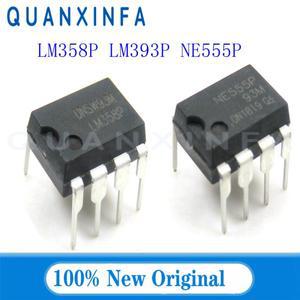 10PCS LM358P NE555P LM393P DIP8 연산 증폭기/타이머