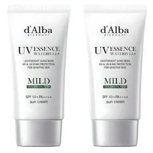 달바 uv 에센스 워터풀 마일드 선크림 SPF50+PA++++ 50ml 2개