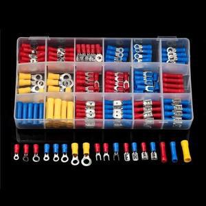 색상 코드가  커넥터가 280개 절연 압착 단자 전기 수리/자동차 차량용 호환 라인 수정 박스형 와이어 도구