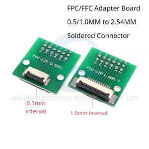 FPC/FFC 어댑터 보드 0.5/1.0MM ~ 2.54MM 납땜 커넥터 4/5/6/8/10/12/14/16/20/26/3040/45/50/60 핀
