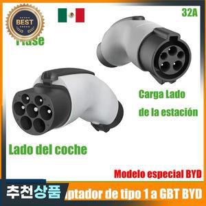 WUFEN BYD 자동차  에디션 어댑터 Type1 - GBT EV 충전 J1772  방지 전기 충전기