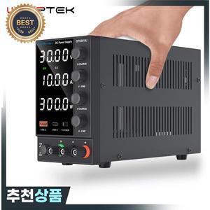 조정  DC 전원 공급 장치 4 자리 실험실 벤치 30V 10A 5A AC 스위칭 안정화 LCD 레귤레이터 DPS3010U