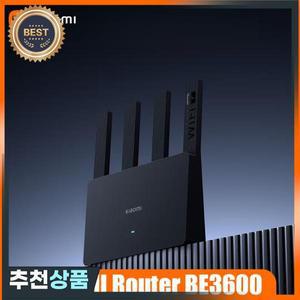 XIAOMI 라우터 BE3600 WiFi 7 3600Mbps 이론 속도 2.5G 포트 Qualcomm 쿼드 코어 프로세서 메쉬 네트워킹