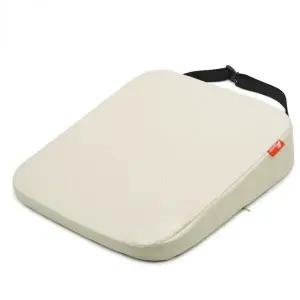 [하프클럽/]차량용 키높이 쿠션 가죽 베이지 키높이방석 8cm