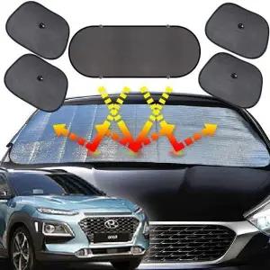 [하프클럽/]코나 햇빛가리개 차량용덮개 차박용품 6종세트