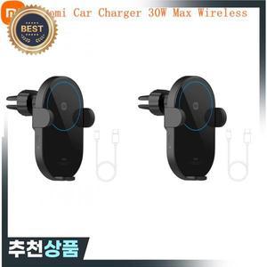 Xiaomi 무선 차량용 충전기 30W 최대 고속 플래시 충전 지원 전원 끄기  유도 확장 전화 홀더