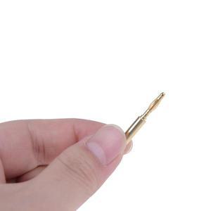 2mm 금도금 와일드 바나나 플러그 오디오 스피커 앰프 케이블 와이어 전원 스크류 잭 커넥터 어댑터 무작위