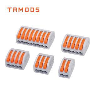 30/100PCS 인 전기 와이어 터미널 블록 커넥터  범용 호환 레버 C 도킹 연결 32A 250V