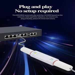 POE 확장기/리피터 방수 확장 인젝터 어댑터 PoE 스위치 NVR IP 카메라용 호환 IEEE802.3at/af 플러그 앤