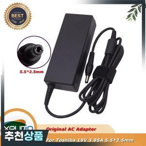 도시바 위성 PA-1750-04 PA-1750-01 PA-1750-24 용  PA3715E-1AC3 PA-1750-29 19V 3.95A AC 어댑터 전원 충