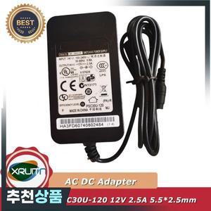 LINKSYS Cisco AC 어댑터 충전기 5.52.5mm 용  Phihong PSC30U-120 30W 12V 2.5A 스위칭 전원 공급 장치
