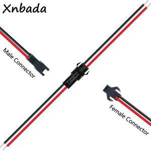 JST 커넥터 암수 10-100 쌍 5050/3528 WS2812B/WS2811 LED 스트립용 호환 2핀/3핀/4핀/5핀