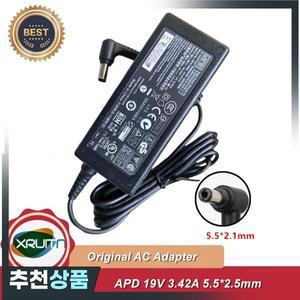 OEM APD DA-65A19 19V 3.42A 65W 5.5x2.5mm DA-65B19 NB-65B19 노트북 모니터 전원 공급 장치 충전기 용 A
