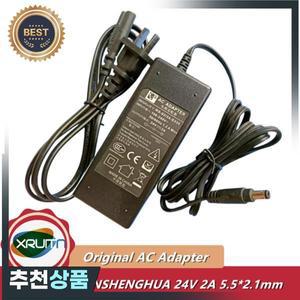 JINSHENGHUA 24V 2A 48W RS-02/24-S335 AC 어댑터 충전기 전원 공급 장치 5.52.1mm DC 플러그