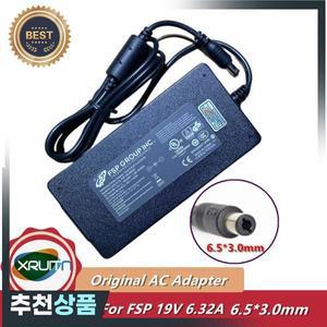 FSP 9NA용  FSP120-ABAN2 19V 6.32A 120W AC 어댑터 충전기 1205130 전원 공급 장치 6.5x3.0mm DC 플러그