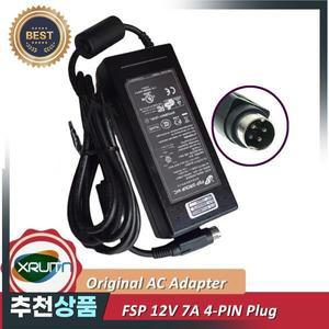FSP FSP084-DMBA1 AC DC 어댑터 12V 7A 4핀 Din 충전기 84W 전원 공급 장치