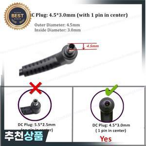 델타 ADP-65GD AC 어댑터 19V 3.42A 65W 4.5x3.0mm 전원 충전기 MSI 모던 15 MS-1552 14 노트북 S93040192