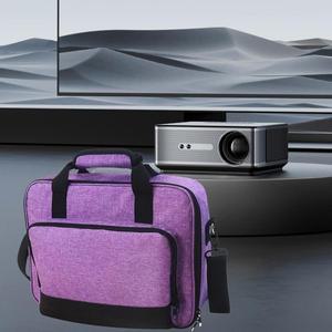 여행용 프로젝터 운반 파우치 케이스 36x28x10cm 탈착식 패딩 디바이더 견고한  도톰한 폴리에스테르
