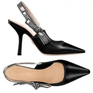 [크리스챤디올] 25SS 자디올 슬링백 펌프스힐 블랙 KCV025CEY 900